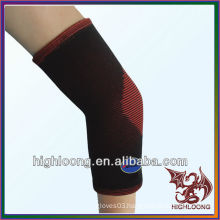 Middle-Size Brown Universal Nylon Knit Compression Elbow Support